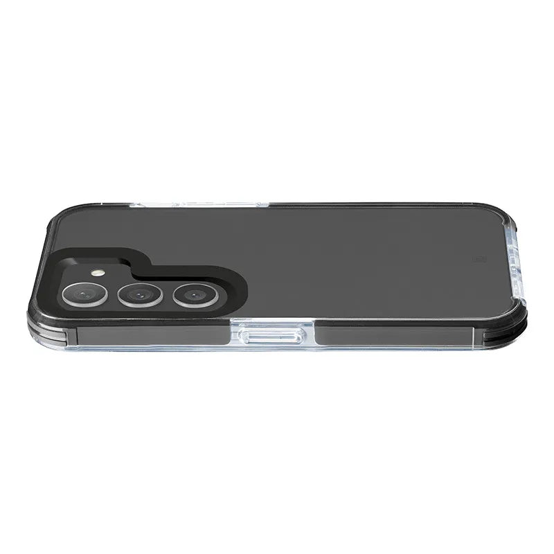 Cellularline Tetra Force Strong Guard – „Samsung Galaxy S24+“ dėklas su „MICROBAN“ danga (skaidrus)