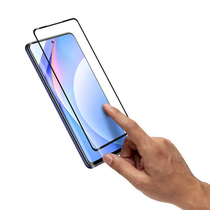 Crong 3D Armor Glass - 9H pilnos klijų grūdintas stiklas visam Xiaomi Mi 10T Lite ekranui