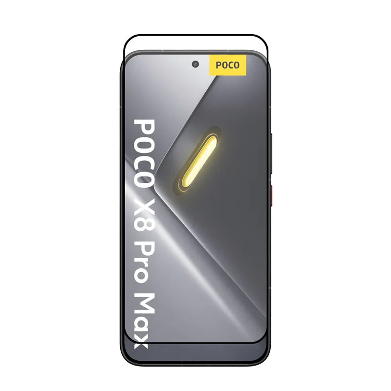 Crong 3D Armour Glass Lite – grūdintas stiklas su klijais visame paviršiuje, skirtas Xiaomi POCO X8 Pro Max 5G