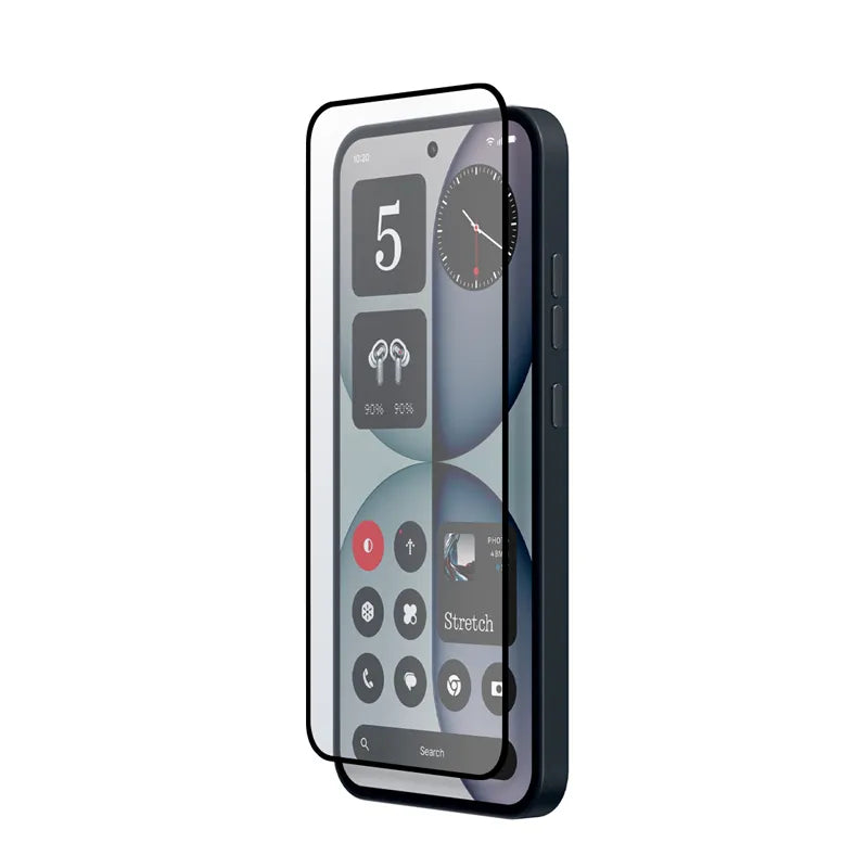 Crong 3D Armour Glass Lite – grūdintas stiklas su visišku klijų padengimu, skirtas Nothing Phone 4a