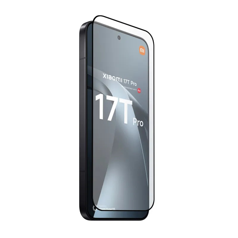Crong 3D Armour Glass Lite – Pilnai klijuojamas grūdintas stiklas, skirtas Xiaomi 17T Pro 5G