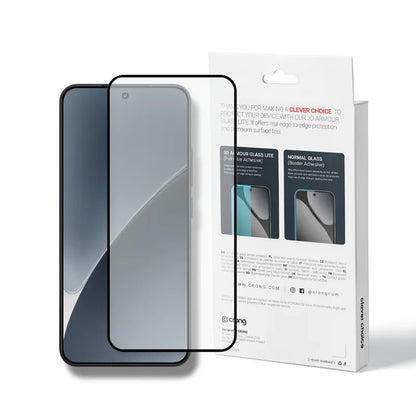 Crong 3D Armour Glass Lite - Pilni klijai grūdintas stiklas, skirtas Xiaomi 15