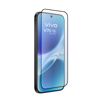 Crong 3D Armour Glass Lite – pilno klijavimo grūdintas stiklas, skirtas Vivo V70 5G