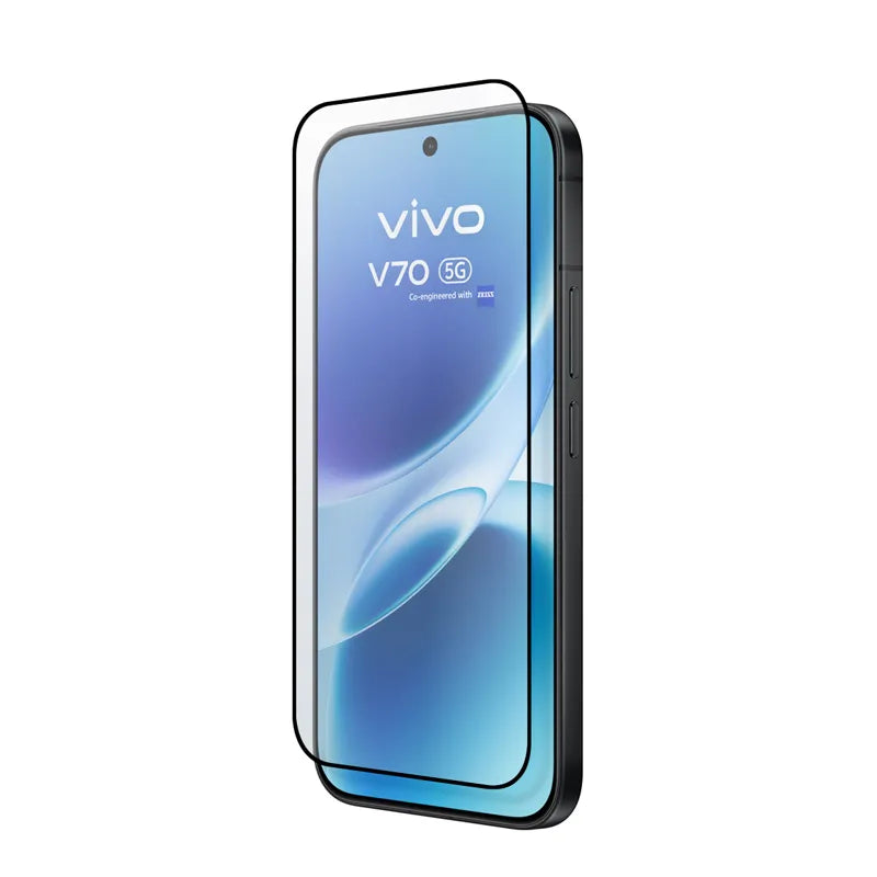 Crong 3D Armour Glass Lite – pilno klijavimo grūdintas stiklas, skirtas Vivo V70 5G