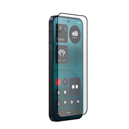 Crong 3D Armour Glass Lite – stiklas su klijais per visą paviršių, skirtas Nothing Phone 4a Pro