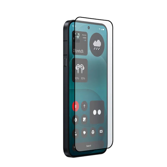 Crong 3D Armour Glass Lite – stiklas su klijais per visą paviršių, skirtas Nothing Phone 4a Pro