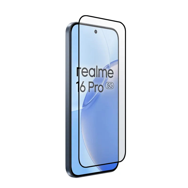Crong 3D Armour Glass Lite – visą ekraną dengiantis grūdintas stiklas, skirtas Realme 16 Pro 5G