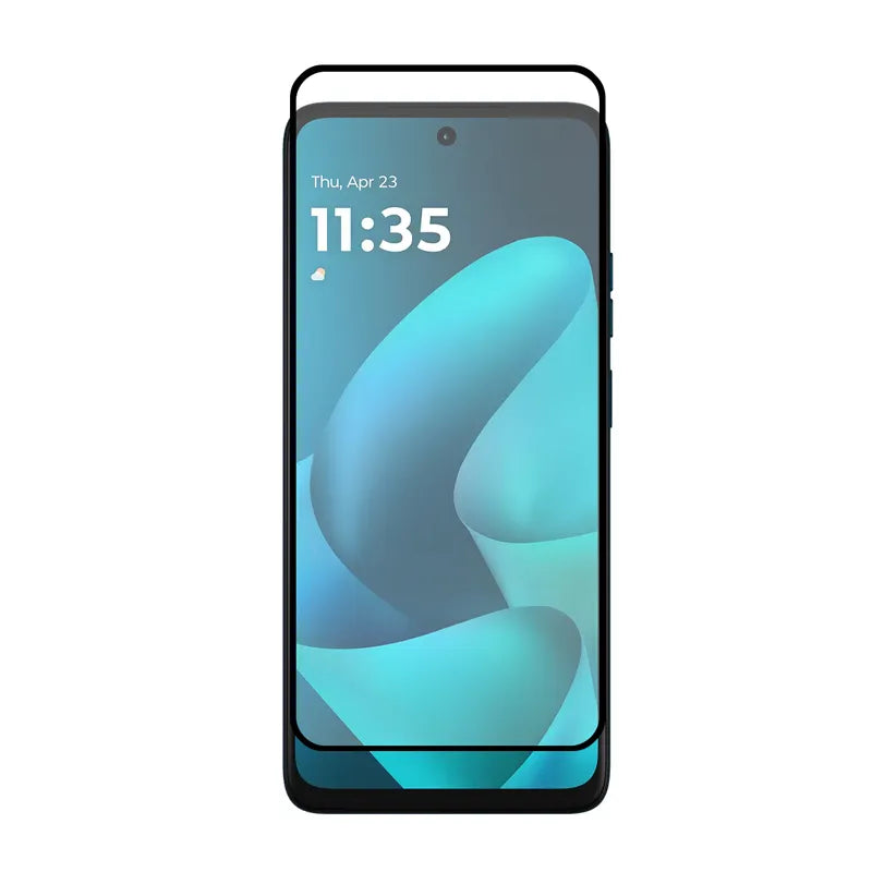 Crong 3D Armour Glass Lite – viso ekrano grūdintas stiklas su klijais per visą paviršių, skirtas Motorola Moto G57 Power 5G