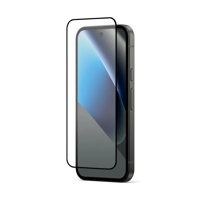 Crong 3D Armour Glass Lite – Viso stiklo ekrano apsauga su „Full Glue“ klijais, skirta Google Pixel 10a telefonui