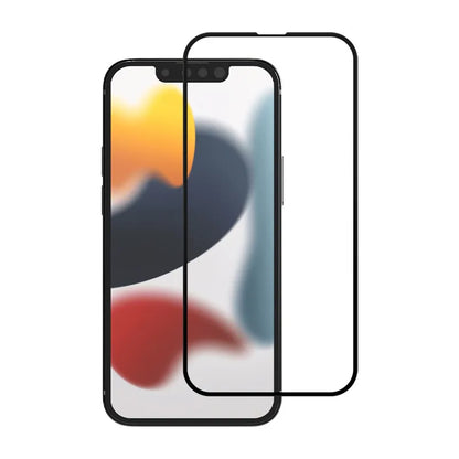 Crong 7D Nano Lankstus Stiklas - Neperleidžiamas 9H hibridinis stiklas visam iPhone 13 mini ekranui