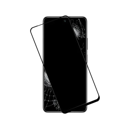 Crong 7D Nano Lankstus Stiklas - Neperleidžiamas 9H hibridinis stiklas visam Xiaomi POCO M4 Pro 5G ekranui
