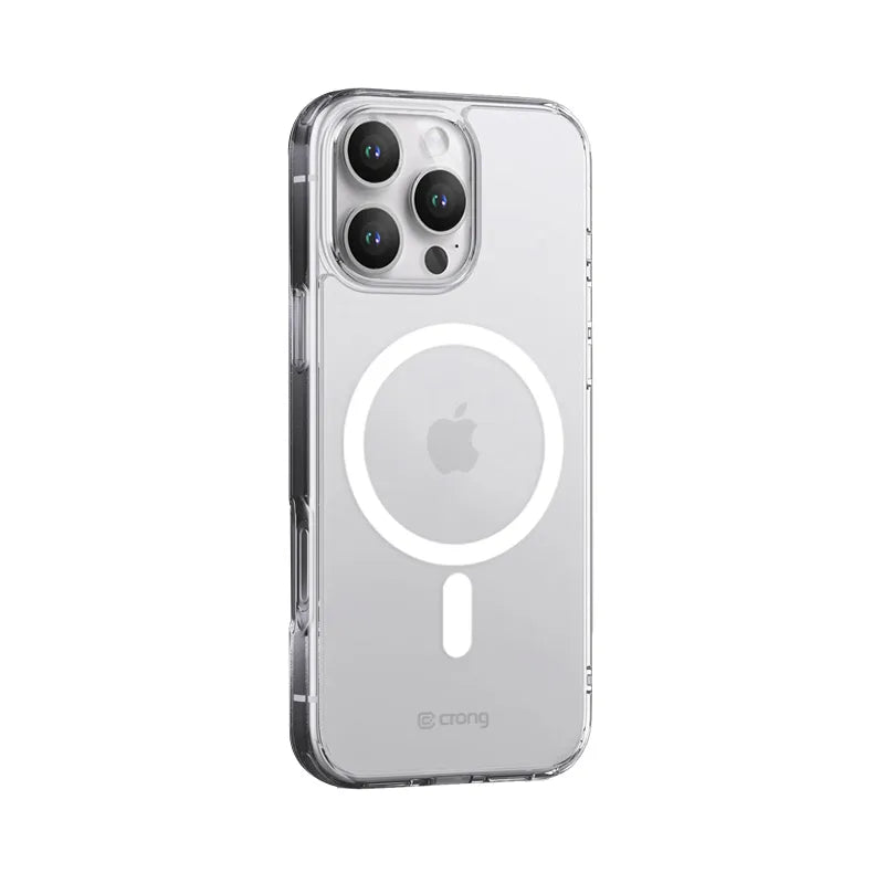 Crong Clear MAG Cover - Dėklas iPhone 16 Pro Max MagSafe (Skaidrus)
