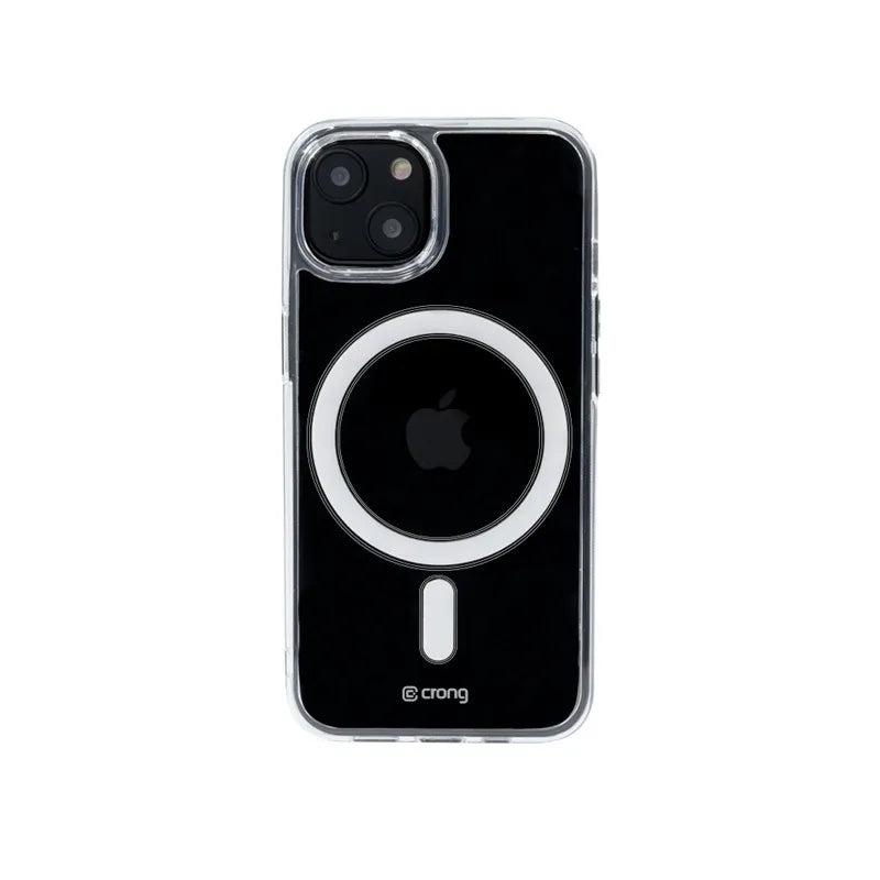 Crong Clear MAG Cover - iPhone 13 mini MagSafe dėklas (Skaidrus)