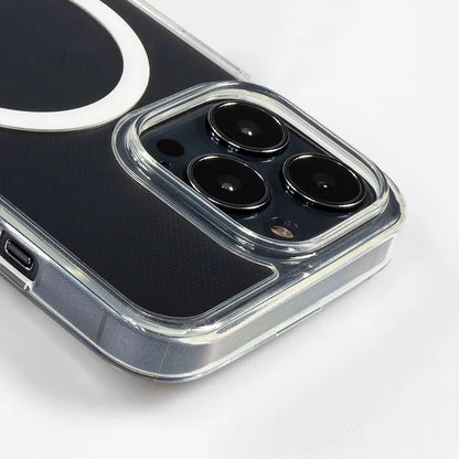 Crong Clear MAG Cover - iPhone 13 mini MagSafe dėklas (Skaidrus)
