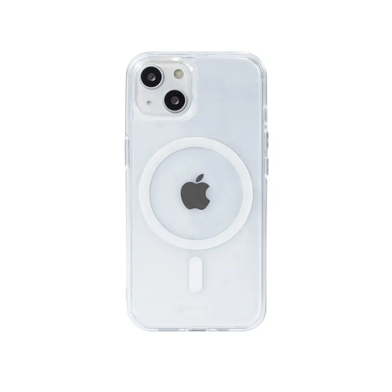 Crong Clear MAG Cover - iPhone 13 mini MagSafe dėklas (Skaidrus)