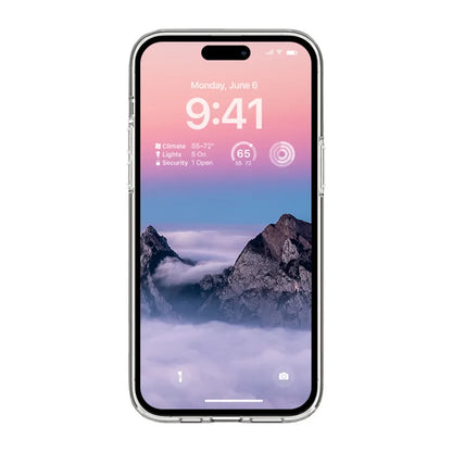 Crong Clear MAG Cover – iPhone 14 Pro Max MagSafe dėklas (Skaidrus)