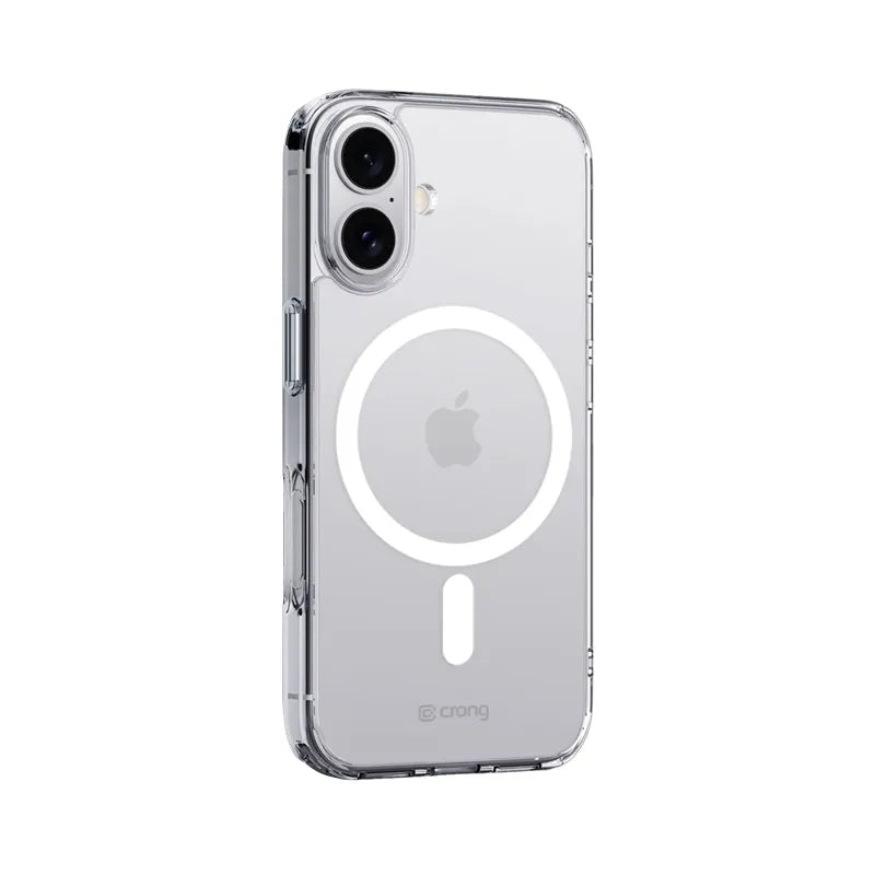 Crong Clear MAG Cover - iPhone 16 MagSafe dėklas (Skaidrus)