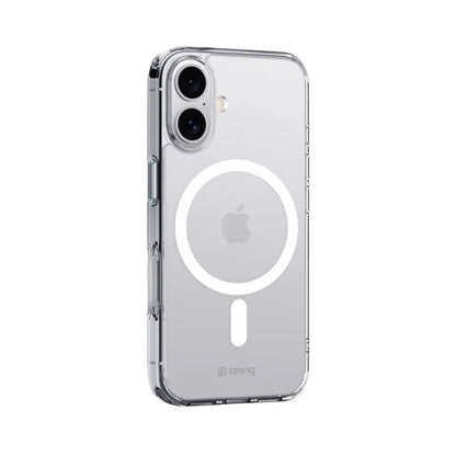 Crong Clear MAG Cover - iPhone 16 MagSafe dėklas (Skaidrus)