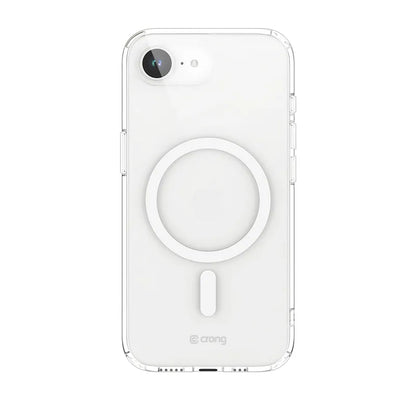 Crong Clear MAG Cover - iPhone 17e / 16e MagSafe dėklas (Skaidrus)