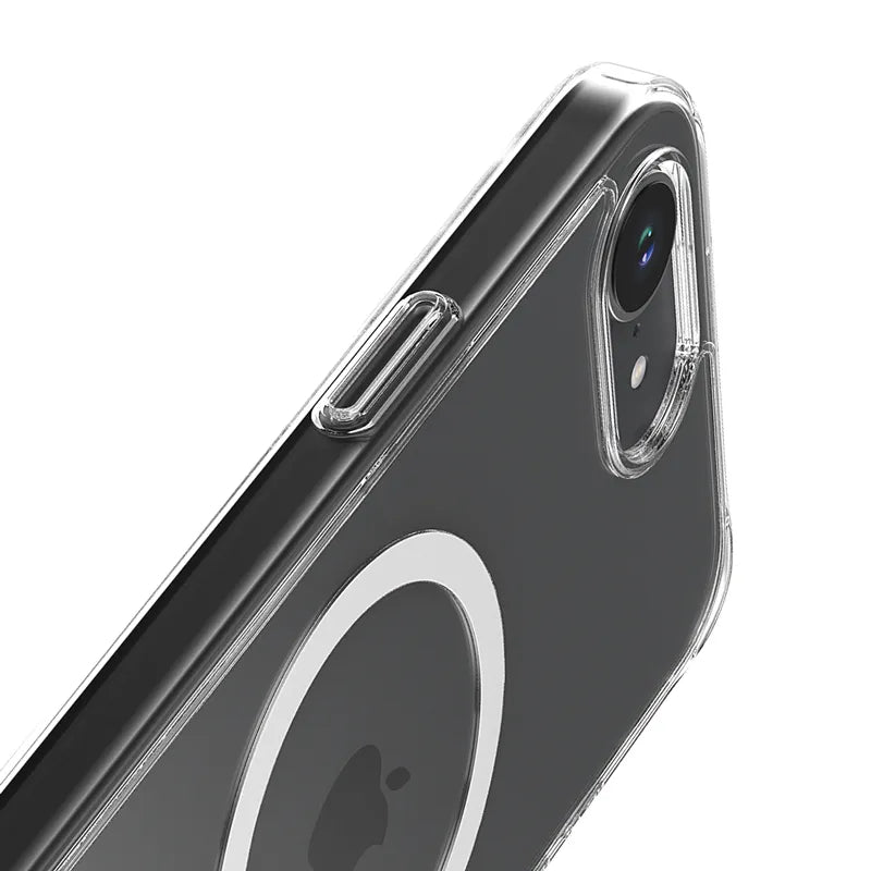 Crong Clear MAG Cover - iPhone 17e / 16e MagSafe dėklas (Skaidrus)