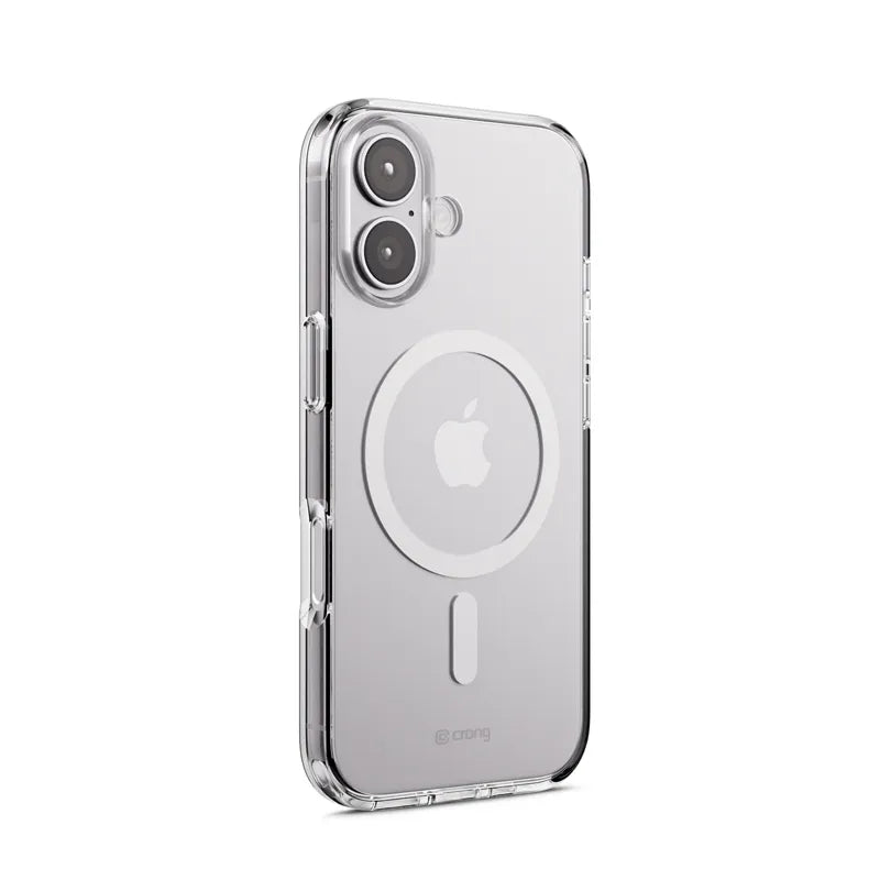 Crong Clear MAG Cover - „MagSafe“ iPhone 17 dėklas (Skaidrus)