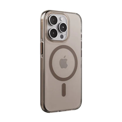 Crong Clear MAG Pro - iPhone 15 Pro MagSafe dėklas (Desert)