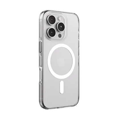 Crong Clear MAG Pro – iPhone 16 Pro MagSafe dėklas (Skaidrus)