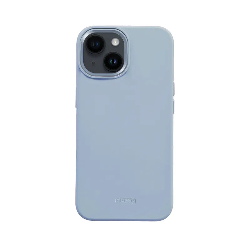 Crong Color Cover LUX Magnetic - iPhone 15 Plus MagSafe dėklas (mėlynas)