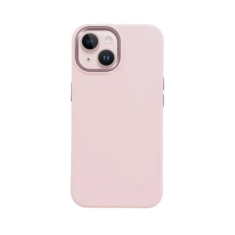 Crong Color Cover LUX Magnetic - iPhone 15 Plus MagSafe dėklas (Rožinė)