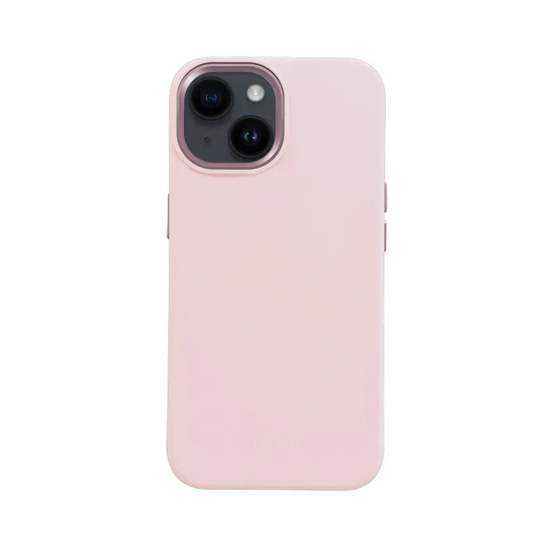 Crong Color Cover LUX Magnetic - iPhone 15 Plus MagSafe dėklas (Rožinė)