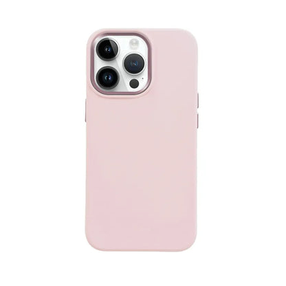 Crong Color Cover LUX Magnetic - „iPhone 15 Pro“ dėklas su MagSafe (rožinis)
