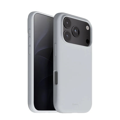 Crong Color Cover Magnetic – MagSafe dėklas, skirtas iPhone 18 Pro / 17 Pro (pilkas)