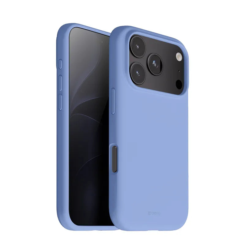 Crong Color Cover Magnetic – MagSafe dėklas, skirtas iPhone 18 Pro Max / 17 Pro Max (mėlynas)