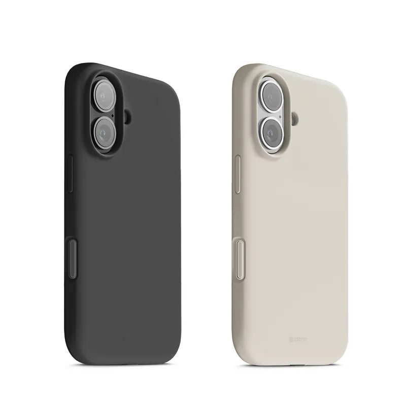 Crong Color Cover Magnetic - MagSafe iPhone 17 dėklas (juodas)
