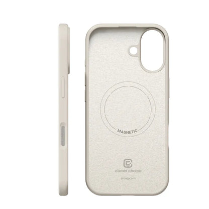 Crong Color Cover Magnetic - MagSafe iPhone 17 dėklas (Stone Beige)