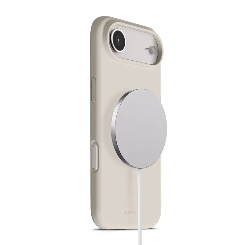 Crong Color Cover Magnetic - MagSafe iPhone Air dėklas (Stone Beige)