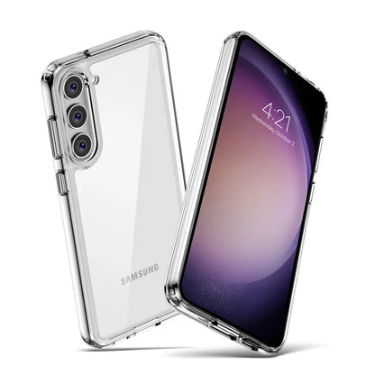 Crong Crystal Shield dėklas - Samsung Galaxy S23+ dėklas (skaidrus)