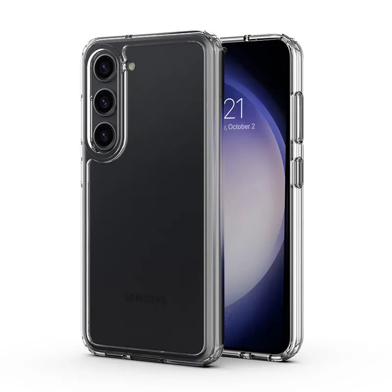 Crong Crystal Shield dėklas - Samsung Galaxy S23+ dėklas (skaidrus)
