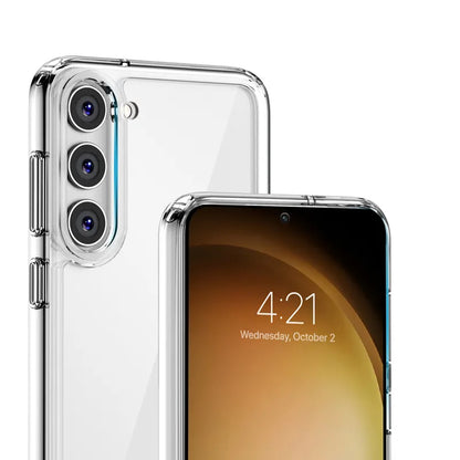 Crong Crystal Shield dėklas – Samsung Galaxy S23 dėklas (skaidrus)