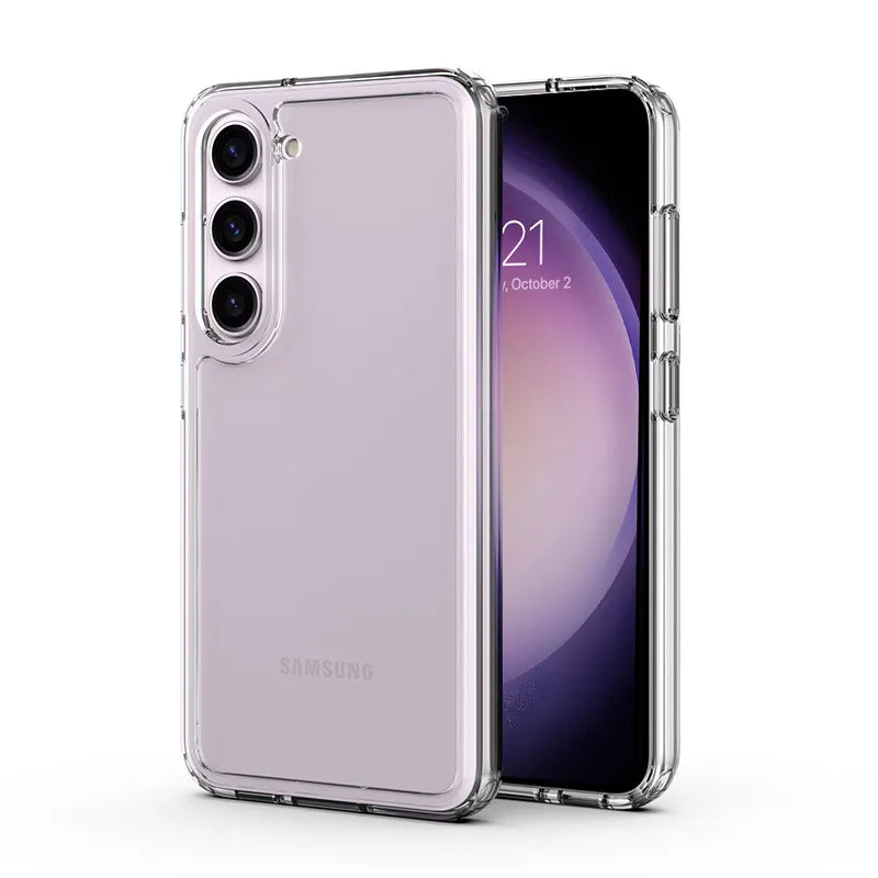 Crong Crystal Shield dėklas - Samsung Galaxy S23+ dėklas (skaidrus)