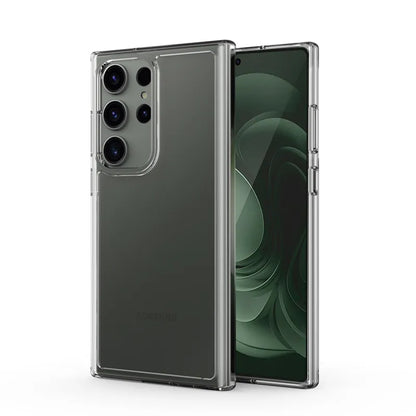 Crong Crystal Shield dėklas – Samsung Galaxy S23 Ultra dėklas (skaidrus)