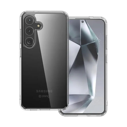 Crong Crystal Shield dėklas – Samsung Galaxy S24+ dėklas (skaidrus)