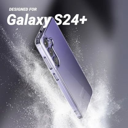 Crong Crystal Shield dėklas – Samsung Galaxy S24+ dėklas (skaidrus)