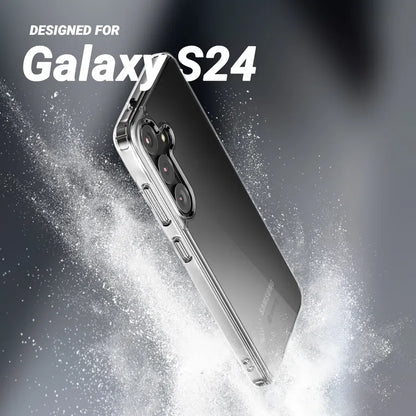 Crong Crystal Shield dėklas - Samsung Galaxy S24 dėklas (skaidrus)