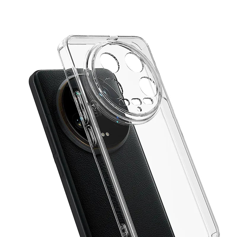 Crong Crystal Shield dėklas – Xiaomi 14 Ultra dėklas (skaidrus)