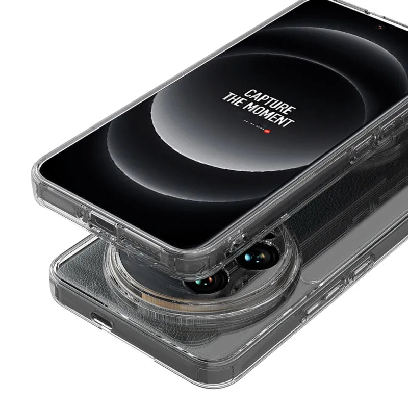 Crong Crystal Shield dėklas – Xiaomi 14 Ultra dėklas (skaidrus)
