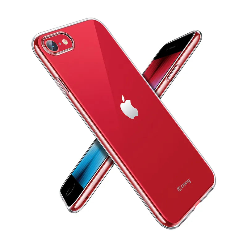 Crong Crystal Slim Cover – apsauginis dėklas SE 2020 / iPhone 8 / 7 (skaidrus)