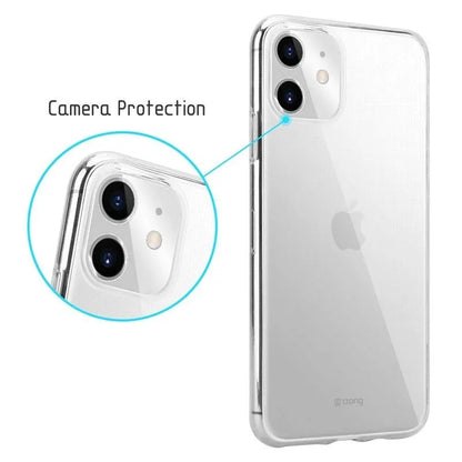 Crong Crystal Slim dėklas - iPhone 11 dėklas (Skaidrus)