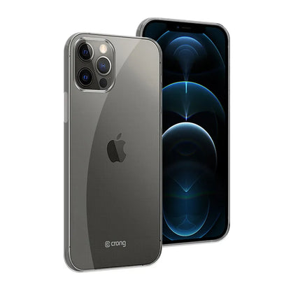 Crong Crystal Slim dėklas - iPhone 12 Pro Max dėklas (Skaidrus)