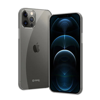 Crong Crystal Slim dėklas - iPhone 12 Pro Max dėklas (Skaidrus)